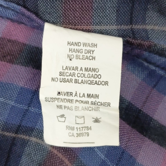 Rails Kendra Shirt in Rare Blue & Purple Colorway - Picture 7 of 8